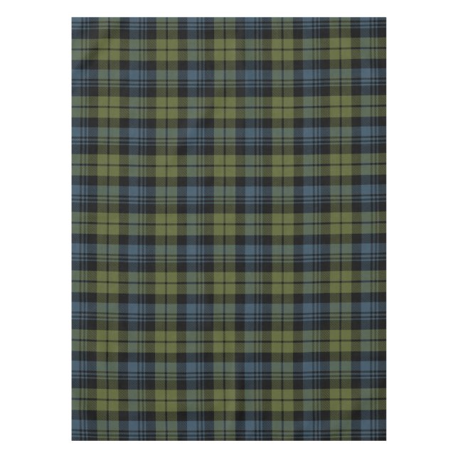 Toalha De Mesa Clan Campbell Tartan (Frente)