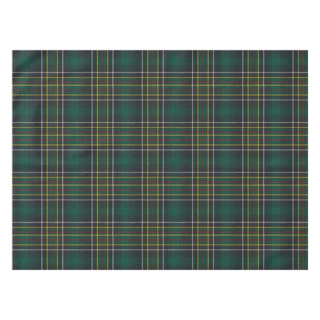 Toalha De Mesa Clan Cockburn Tartan Tablecloth (Frente (Horizontal))
