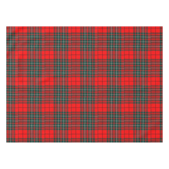 Toalha De Mesa Clan Cumming Tartan Tablecloth (Frente (Horizontal))