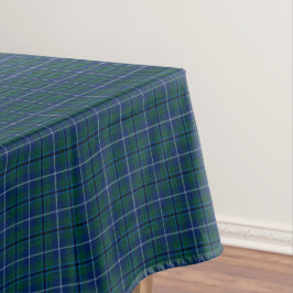 Toalha De Mesa Clan Douglas Dark Green Modern Scottish Tartan
