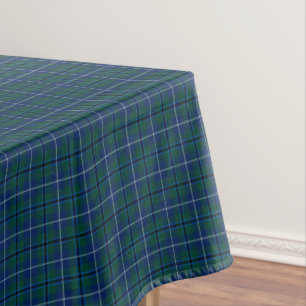 Toalha De Mesa Clan Douglas Dark Green Modern Scottish Tartan