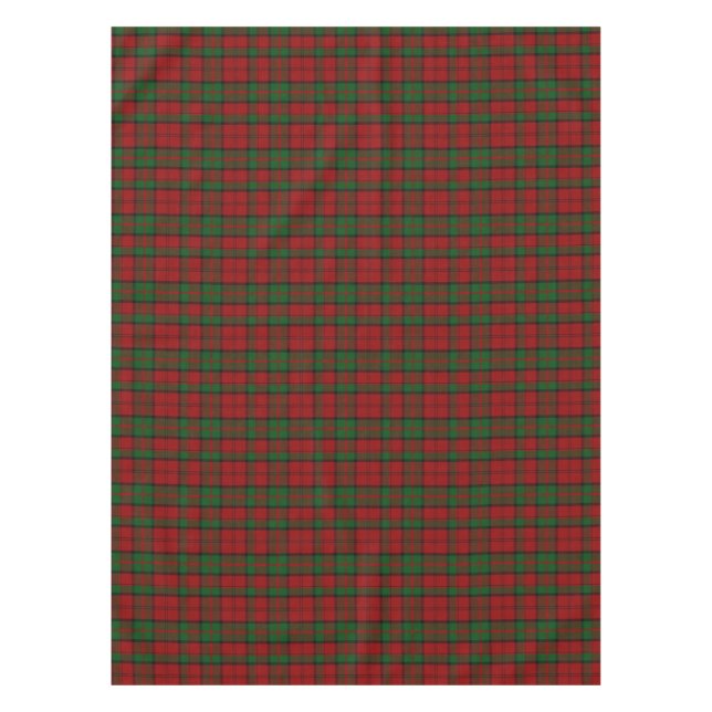 Toalha De Mesa Clan Dunbar Tartan Xadrez Mesa Cloth (Frente)