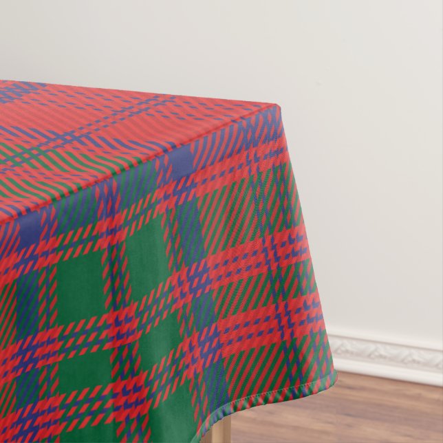 Toalha De Mesa Clan Grant Xadrez Tartan Scottish Checkered (Posição Original)