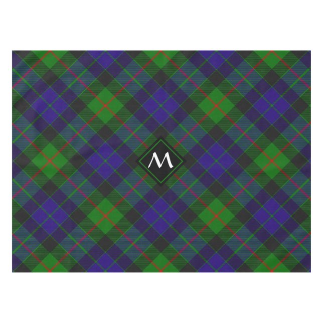 Toalha De Mesa Clan Gunn Tartan Tablecloth (Frente (Horizontal))