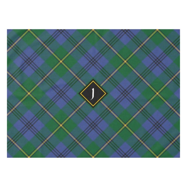 Toalha De Mesa Clan Johnston Tartan Tablecloth (Frente (Horizontal))