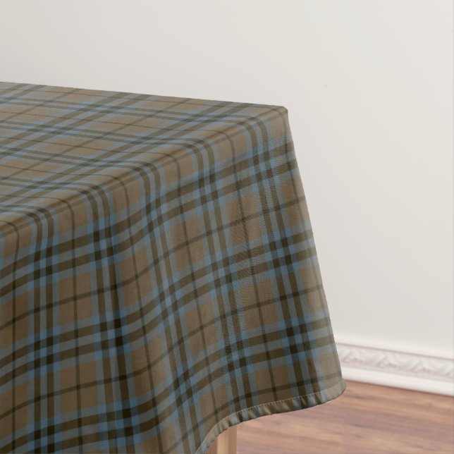 Toalha De Mesa Clan Keith Brown e Tartan das Cinzas (Posição Original)