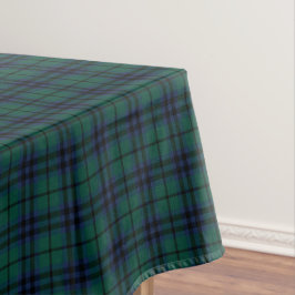 Toalha De Mesa Clan Keith Dark Green Modern Scottish Tartan