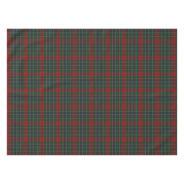 Toalha De Mesa Clan MacLean Tartan Xadrez Cloth (Frente (Horizontal))