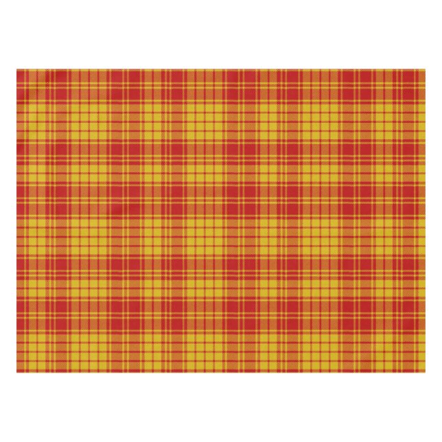 Toalha De Mesa Clan MacMillan Tartan Tablecloth (Frente (Horizontal))