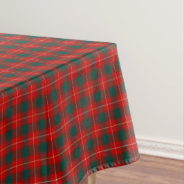 Toalha De Mesa Clan MacPhee Red e Forest Green Scottish Tartan