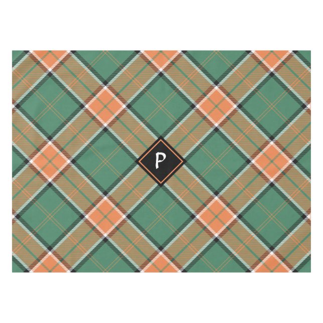 Toalha De Mesa Clan Pollock Tartan Tablecloth (Frente (Horizontal))