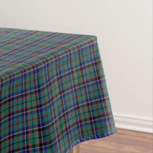 Toalha De Mesa Clan Stevenson Bright Green Scottish Tartan