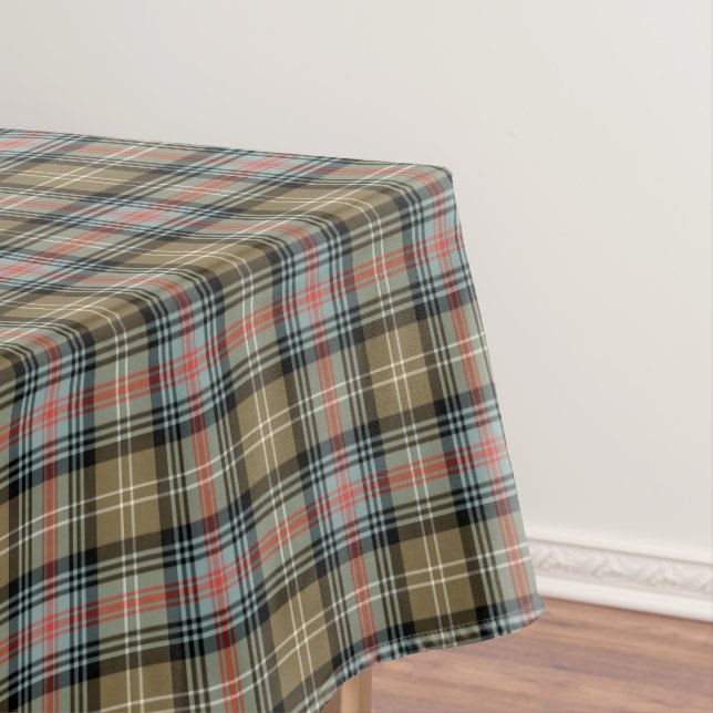 Toalha De Mesa Clan Sutherland Antigo Tartan (Posição Original)