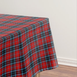 Toalha De Mesa Clan Thompson Red, Blue e Black Scottish Tartan