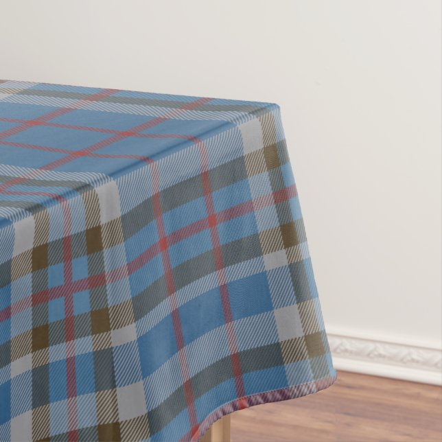 Toalha De Mesa Clan Thompson Xadrez Tartan Scottish Checkered (Posição Original)