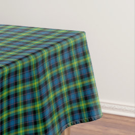 Toalha De Mesa Clan Watson Bright Blue e Green Scottish Tartan