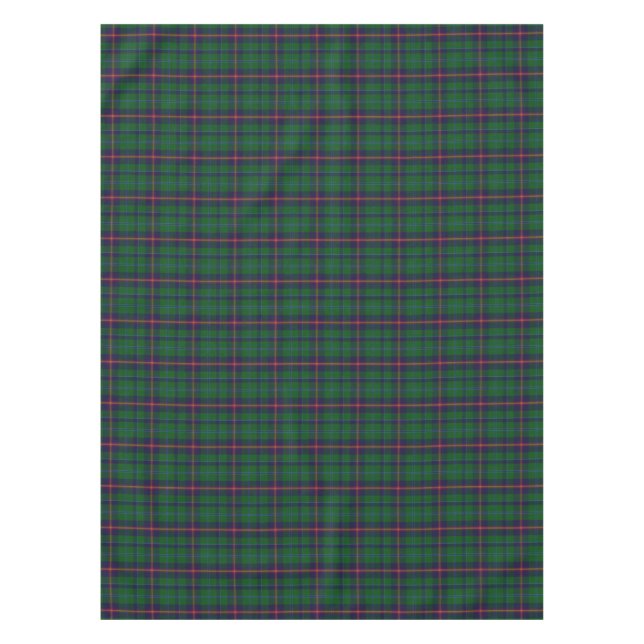 Toalha De Mesa Clan Young Tartan Xadrez Mesa Cloth (Frente)