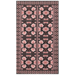 Toalha De Mesa Clássico do Lotus Rosa