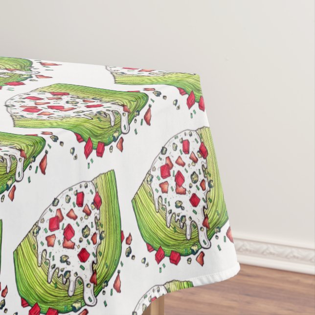 Toalha De Mesa Clássico Iceberg - Alface Wedge Salad Comida Foodi (Posição Original)