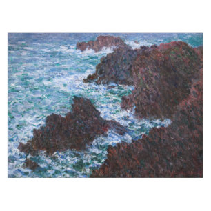 Toalha De Mesa Claude Monet - As Rochas de Belle-Ile, Costa Selva
