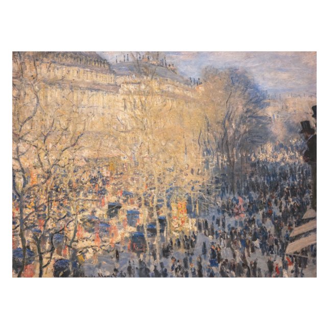 Toalha De Mesa Claude Monet - Boulevard des Capucines, Paris (Frente (Horizontal))