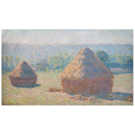 Toalha De Mesa Claude Monet - Haystacks, fim do Verão