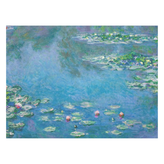 Toalha De Mesa Claude Monet - Lírios Água 1906 (Frente (Horizontal))