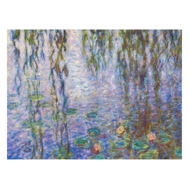 Toalha De Mesa Claude Monet - Lírios Hídricos (Frente (Horizontal))
