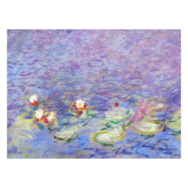 Toalha De Mesa Claude Monet - Lírios Hídricos (Frente (Horizontal))