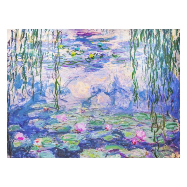 Toalha De Mesa Claude Monet - Lírios/Ninfas 1919 (Frente (Horizontal))