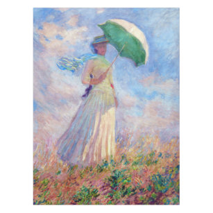 Legging Claude Monet - Mulher com Parasol virada para a di