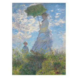 Toalha De Mesa Claude Monet - O Promenade, Mulher com Parasol