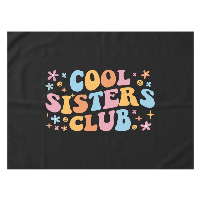 Toalha De Mesa Clube das Irmãs Incríveis III (Frente (Horizontal))