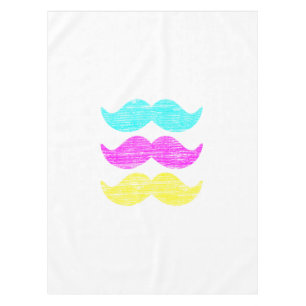 Toalha De Mesa CMY Mustaches
