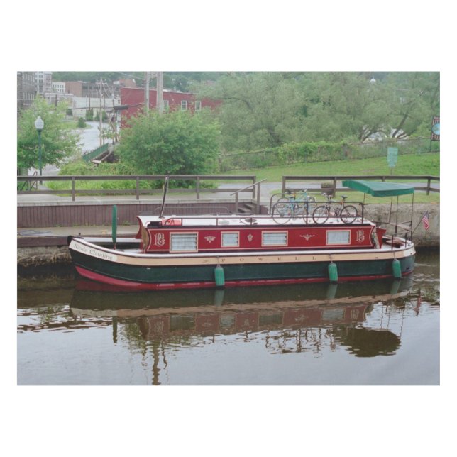 Toalha De Mesa Coágulo de mesa do Canal Erie (Frente (Horizontal))