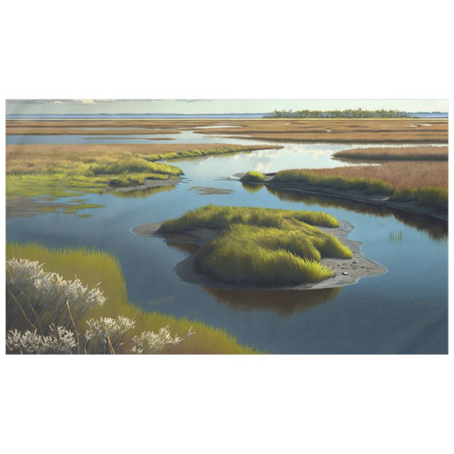 Toalha De Mesa Coastal Tranquility (Frente (Horizontal))