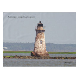 Toalha De Mesa Cockspur Island Lighthouloth