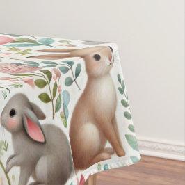 Toalha De Mesa Coelho Coelho Aquarela Tablecloe Floral