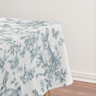 Toalha De Mesa Coelhos Bunny Coelhos Toile Francesa