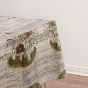 Toalha De Mesa cogumelo silvestre russo de conto de fadas