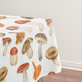 Toalha De Mesa Cogumelos do outono rústico