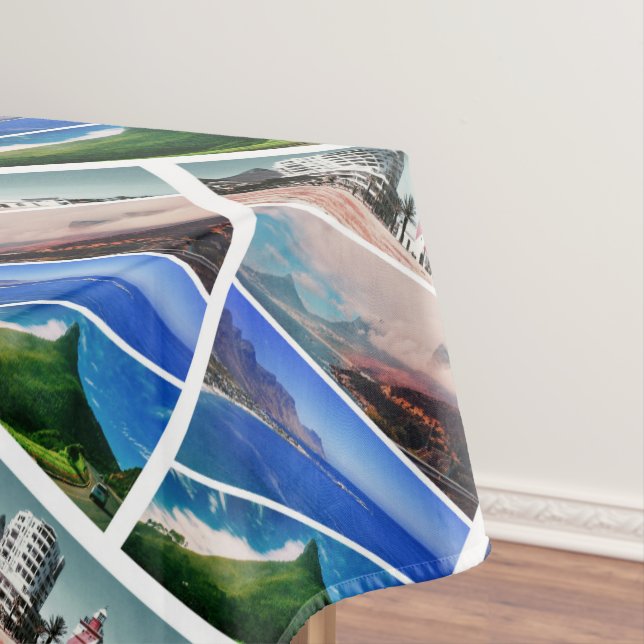 Toalha De Mesa Colagem da África do Sul, líder do Leão da Cidade  (Posição Original)