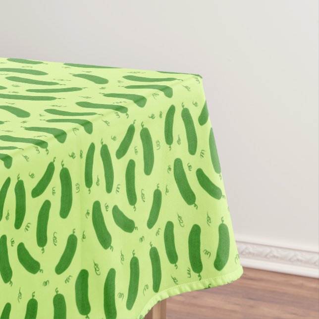 Toalha De Mesa Coleção Pickle & Fresh com padrão (Posição Original)