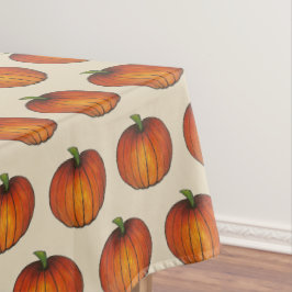 Toalha De Mesa Colheita Laranja Pumpkin Patch outono