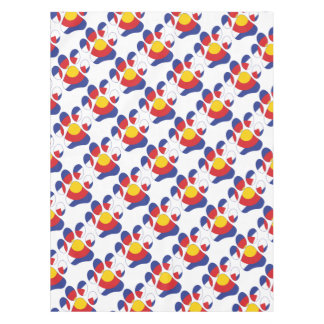 Toalha De Mesa Colorado Paws