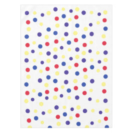 Toalha De Mesa Colored dots – bunte Punkte bunt gepunktet