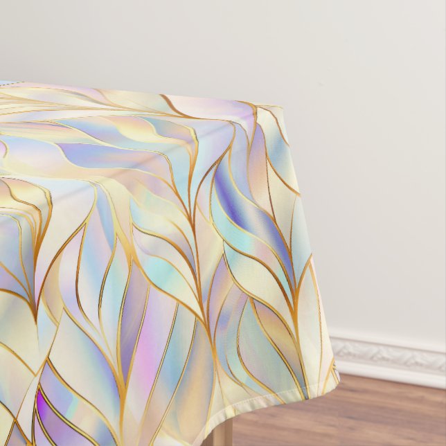 Toalha de Mesa com Padrão Abstrato Elegante (Posição Original)