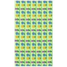 Toalha de Mesa com Padrão de Flores Bonitas