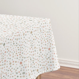 Toalha de Mesa com Pontos de Aquarela Mandy Confet