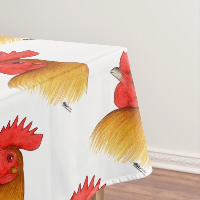 Toalha De Mesa Comb de Solteiro de Marca Gamecock (Posição Original)